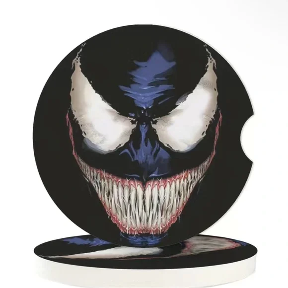 Car Coasters, Silicone Anti Slip Cup Pad Car Interior Supplies - Picture 7 of 16